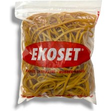 Ekoset 100 Adet Sarı Balon Lastiği 180 x 3 mm Ölçülerle Pratik Kullanım İçin