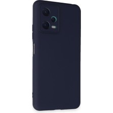 Bezos Redmi Note 12 5g Kılıf Nano Içi Kadife Silikon - Lacivert