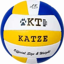 Katze KT7000 Voleybol Topu El Dikişli Mavi Beyaz