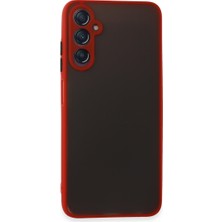 Bezos Galaxy A05S Kılıf Montreal Silikon Kapak - Kırmızı