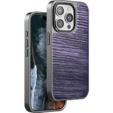 Bezos iPhone 14 Pro Max Wave Kapak - Derin Mor