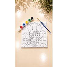 A&Ç Shop Unicorn Tuval Boyama Seti