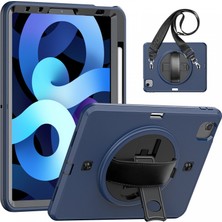 Bezos iPad Pro 11 (2020) Kılıf Strap-C Otterbox Tablet Kapak - Lacivert