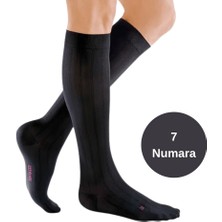 Bezos For Men Dizaltı Varis Çorabı - Ccl2 - Burnu Kapalı - Siyah - 7 Numara