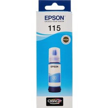 Renas Store Epson 115 Ecotank Mürekkep Kartuşu 1 Parça Orijinal Mavi