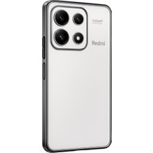 Bezos Poco X6 Pro Kılıf Razer Lensli Silikon - Gümüş