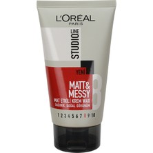 Studioline Matt&Messy Mat Etkili Krem Wax 150 Ml