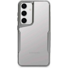 Bezos Galaxy A05S Kılıf Boyi Silikon Kapak - Gümüş