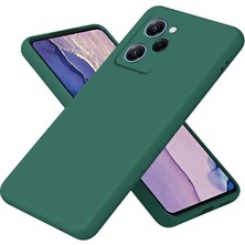 Bezos Poco X5 Pro 5g Nano Içi Kadife Silikon - Koyu Yeşil