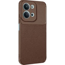 Bezos Redmi 15C 5g Auto Focus Karbon Kapak - Kahverengi