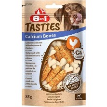 Bezos Tasties Calcium Bones Tavuk Sargılı Kemik Köpek Ödülü 85 gr