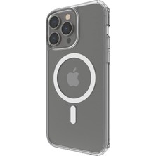 Belkin Magsafe Uyumlu Iphone 14 Pro Max Kılıfı, Şeffaf, Manyetik Kılıf, Entegre Mıknatıslı ve Yüksel