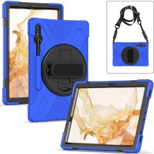 Bezos Galaxy T737 Tab S7 Fe 12.4 Kılıf Amazing Tablet Kapak - Mavi