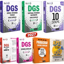Pegem Akademi Yayıncılık 2027 Dgs Sözel Sayısal Yetenek Çözümlü Soru Bankası-Çıkmış Sorular-10 Deneme-Yaprak Test-Paragraf