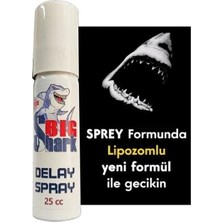 Bezos Asimox Bigshark Spray 25CC Lipozomlu Yeni Formül ile Gecikin