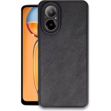 Bezos Realme 12 Lite Kılıf Aras Deri Kapak - Siyah