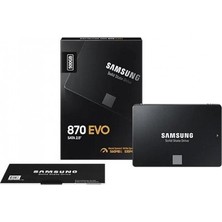 Samsung 870 Evo 560/530MB/S MZ-77E500BW Sata3 2.5" SSD 500GB Harddısk