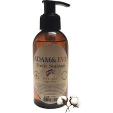 Bezos Adam & Eve Natural Massage Oil Kokusuz Vücut Masaj Yağı 2ADET 120 ml