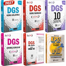 Pegem Akademi Yayıncılık 2027 Dgs Konu Anlatımı-Çözümlü Soru Bankası-Çek Kopart Yaprak Test-Çözümlü Çıkmış Sorular-10 Deneme
