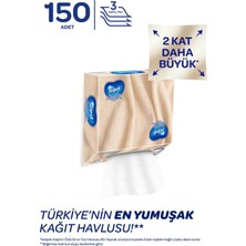 Selpak El & Yüz Havlusu Kutulu Kaşmir Özlü 150 Yaprak Xl