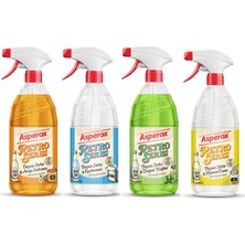 Asperox Retro Serisi 1 Litre 4 Lü Karma Paket