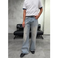 Difransel Jeans Flare Ispanyol Paça Eskitme Fit Jean