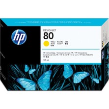 Hp C4873A (80) Orjinal 175 ml Sarı Kartuş