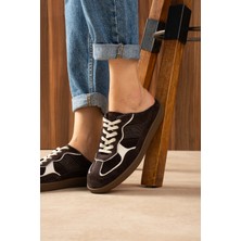 Muve Solara -Kadın Gerçek Deri Terlik Sneaker