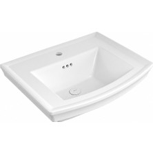 Bocchı Lavıta Lavabo 60 cm - Parlak Beyaz