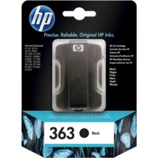 Hp C8721EE (363) Siyah Orjinal Kartuş