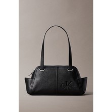 Calvin Klein Pockets Monologo Shoulder Bag