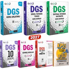 Pegem Akademi Yayıncılık 2027 Dgs Konu Anlatımı-Sözel Sayısal Yetenek Soru Bankası-Çıkmış Sorular-10 Deneme-Yaprak Test