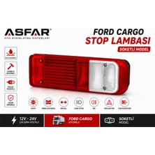 Asfar Cargo Soketli Arka Stop Lambası 12-24 Volt