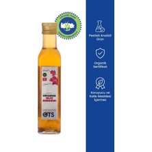 OTS Organik Alıç Sirkesi 250 ml. (Organik Sertifikalı, Pestisit Analizli)