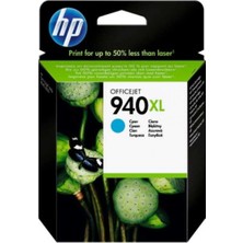 Hp C4907AE (940XL) Mavi Orjinal Kartuş