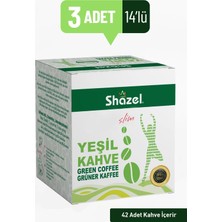 Shazel Slim Detoks Yeşil Kahve 14'lü/ 3 Kutu