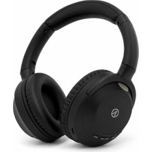 PELL T900 ANC Kablosuz Bluetooth 5.3 Kulak Üstü Kulaklık, Aktif Gürültü Engelleyici Kulaklık - Siyah