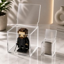 Osea Reklam Organizasyon 3mm Gizli Menteşeli Açılır Kapaklı Şeffaf Pleksi Akrilik Kutu (Farklı Ölçülerde)