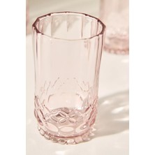 Anthropologie Savannah Kesme Desenli Soda Cam Tumbler Bardak Seti 4’lü