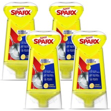 Asperox Sparx Diamond Plus Limon Kokulu Sıvı Bulaşık Deterjanı 650 ml 4 Lü