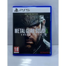 Konsol Cenneti Ps5 Metal Gear Solid Delta Sneake Eater  Koleksiyon Için Boş Kutu + Playstation 5 Metal Gear Solid Delta Sneake Eater Oyun Cover