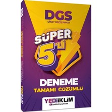 Parlayan Projeler Yediiklim 2027 Dgs Tamamı Çözümlü Süper 5 Li Deneme