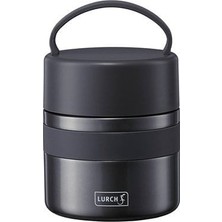Lurch - "ıso-Pot" 500 ml Metalik Gri, Paslanmaz Çelik - Çift Cidarlı Yemek Termosu - 240847