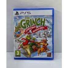 Konsol Cenneti Ps5 The Grinch Christmas Adventures  Koleksiyon Için Boş Kutu + Playstation 5 The Grinch Christmas Adventures Oyun Cover