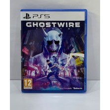 Konsol Cenneti Ps5 Ghostwire Tokyo  Koleksiyon Için Boş Kutu + Playstation 5 Ghostwire Tokyo Oyun Cover