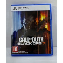Konsol Cenneti Ps5 Call Of Duty Black Ops 7  Koleksiyon Için Boş Kutu + Playstation 5 Call Of Duty Black Ops 7 Oyun Cover