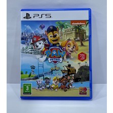 Konsol Cenneti Ps5 Paw Patrol  Koleksiyon Için Boş Kutu + Playstation 5 Paw Patrol Oyun Cover