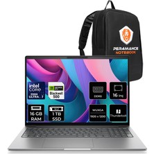 Hp Zbook 8 G2I Intel Core Ultra 7 356H Rtx Pro 500 6gb Gddr7 16GB Ram 1tb SSD 16" Wuxga (1920 x 1200) Freedos DN5Z2EAP309 Mobil Iş Istasyonu + Per4 Çanta