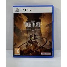 Konsol Cenneti Ps5 Little Nightmares 3  Koleksiyon Için Boş Kutu + Playstation 5 Little Nightmares 3 Oyun Cover