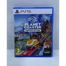 Konsol Cenneti Ps5 Planet Coaster  Koleksiyon Için Boş Kutu + Playstation 5 Planet Coaster Oyun Cover
